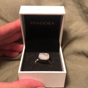 Sincerity Mother of Pearl PANDORA Sterling Silver Ring
